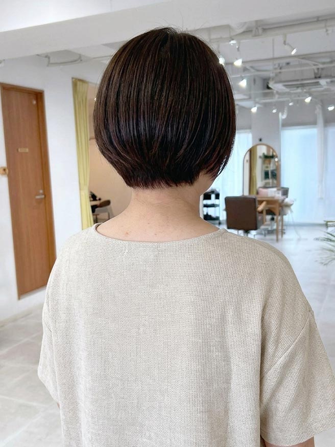 襟足すっきり美シルエットショート【川西市】