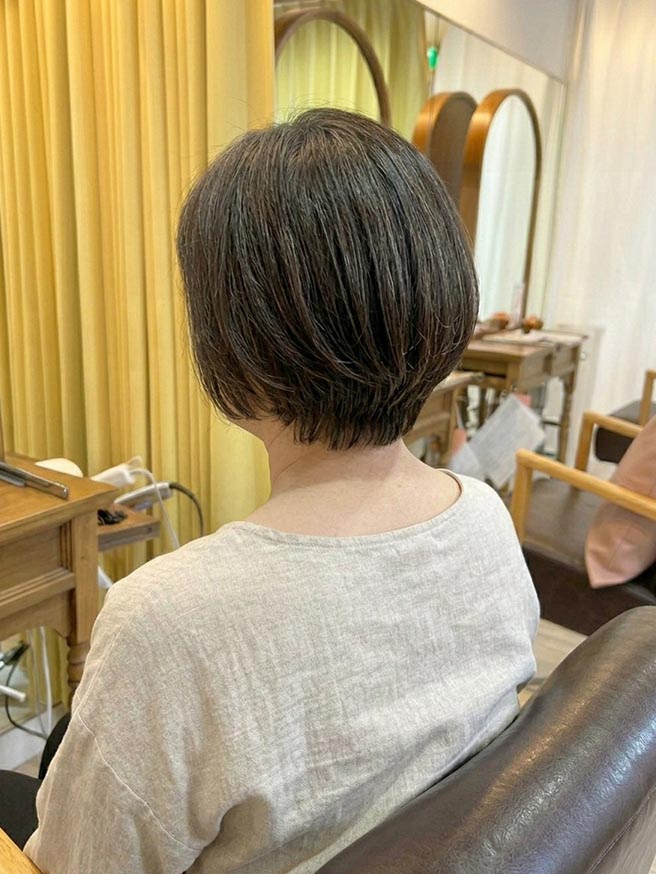 大人美人ショートボブ【川西市】