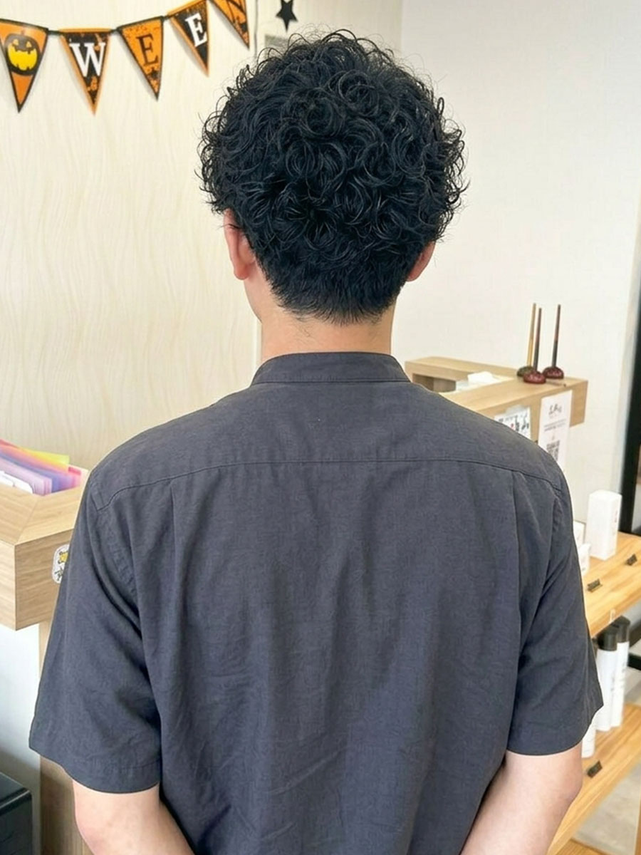 マッシュパーマスタイル【キセラ川西】