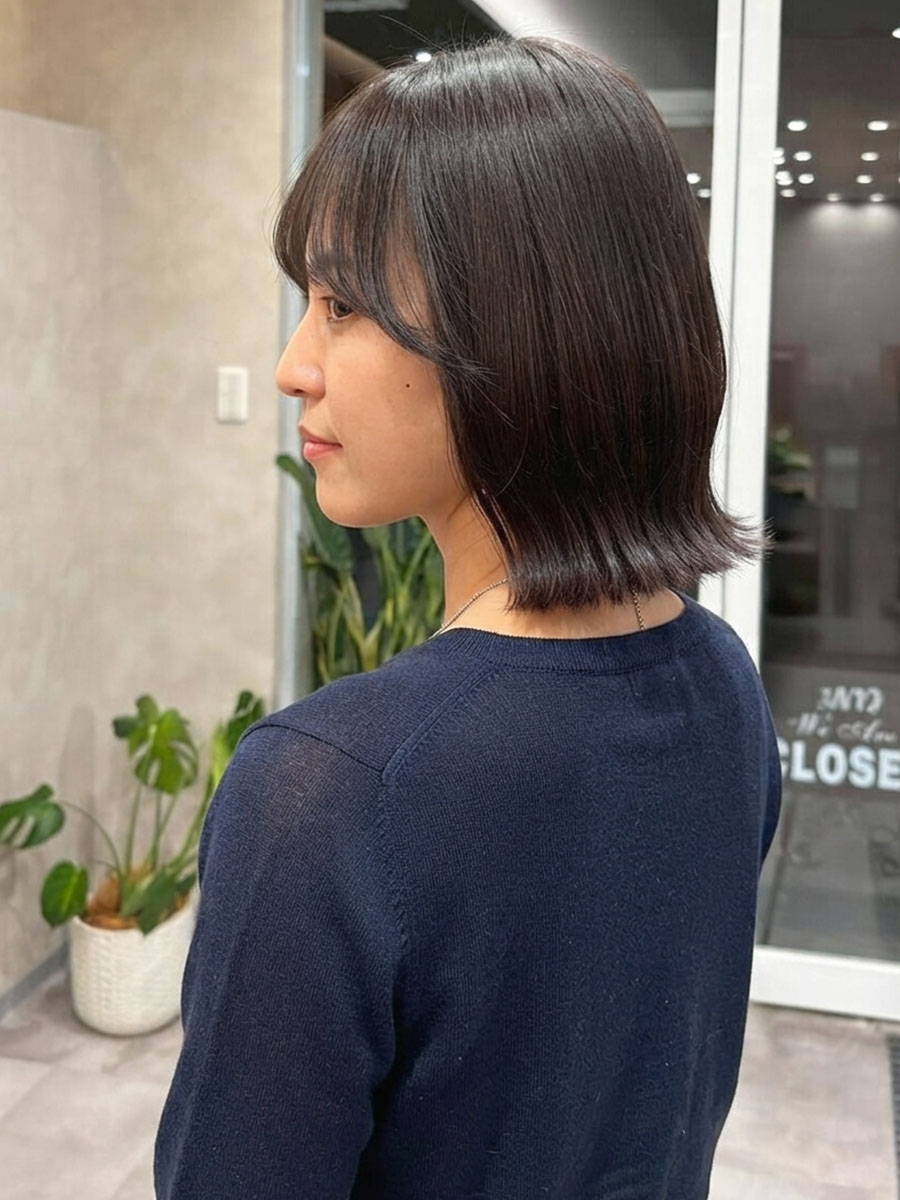 ナチュラル外ハネボブ／宝塚南口駅前駅